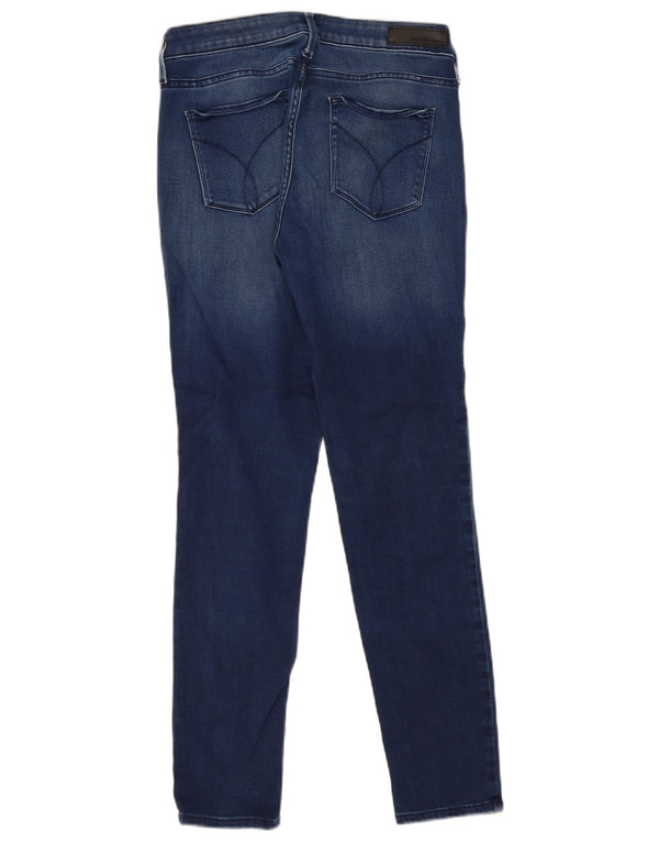 Jeans skinny legging da donna Calvin Klein W30 L30 cotone blu