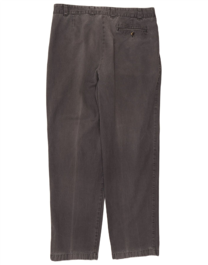 Pantaloni chino con pegging da uomo Marks & Spencer W38 L33 in cotone grigio