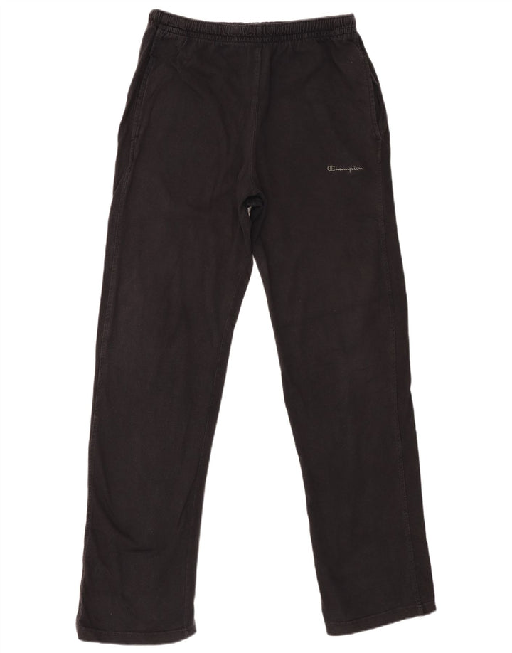 Pantaloni da tuta da uomo Champion in cotone nero medio