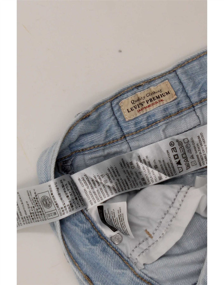 Jeans dritti XL da donna Levi's W23 L29 cotone blu