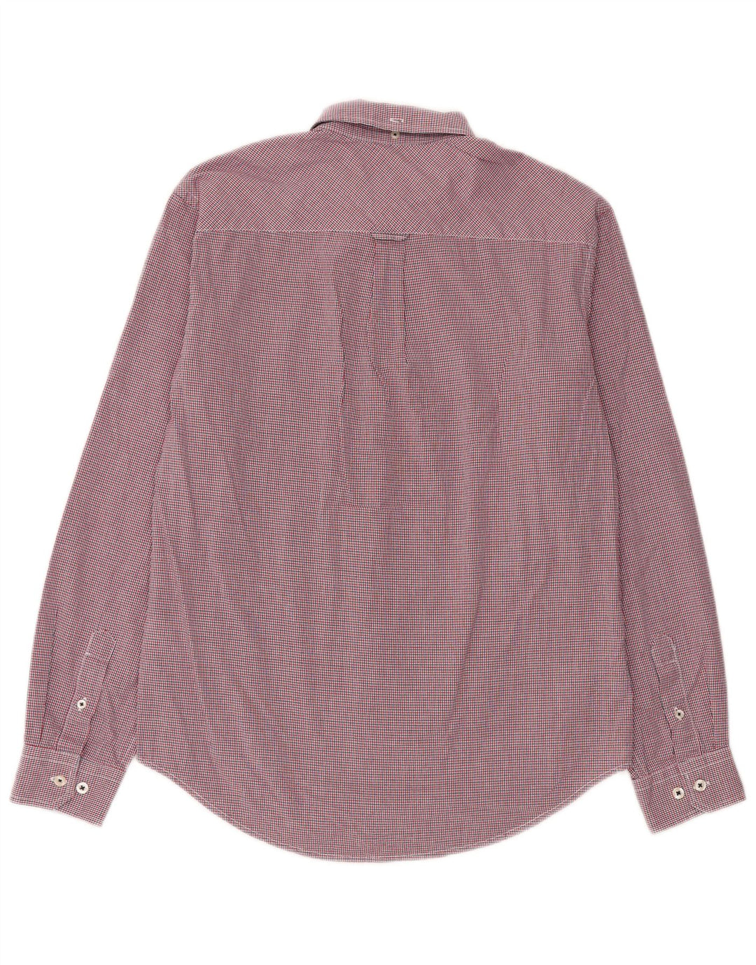 Camicia da uomo Ben Sherman in cotone a quadri rossi medi