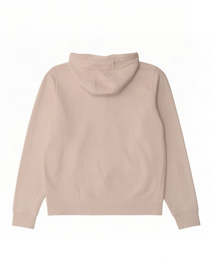 Maglia con cappuccio Nike da uomo in cotone bianco medio
