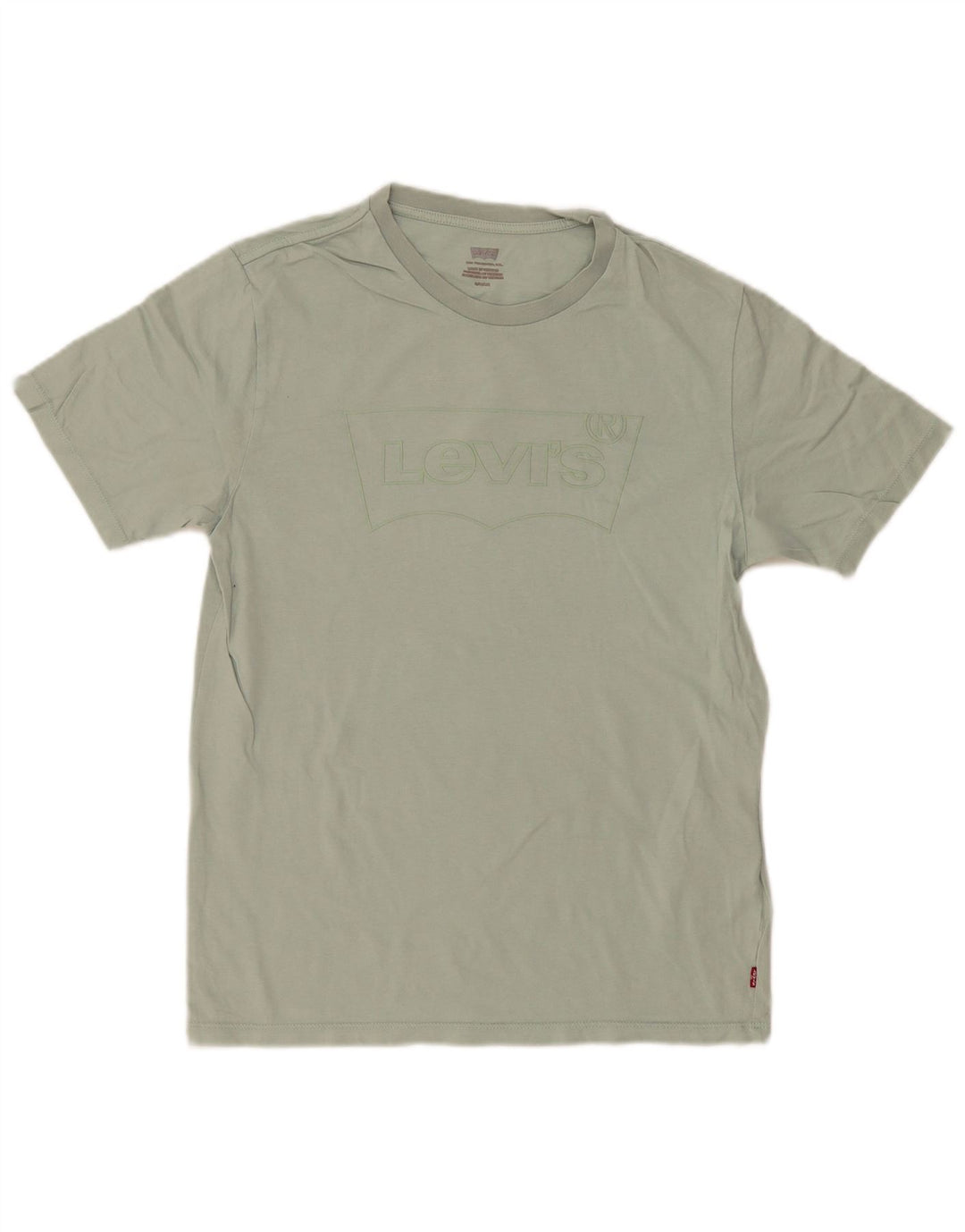 T-shirt grafica da donna Levi's Top UK 10 Small Khaki