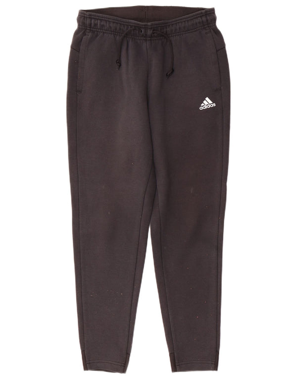 Pantaloni da tuta da donna Adidas Joggers UK 8/10 Small Black Cotton