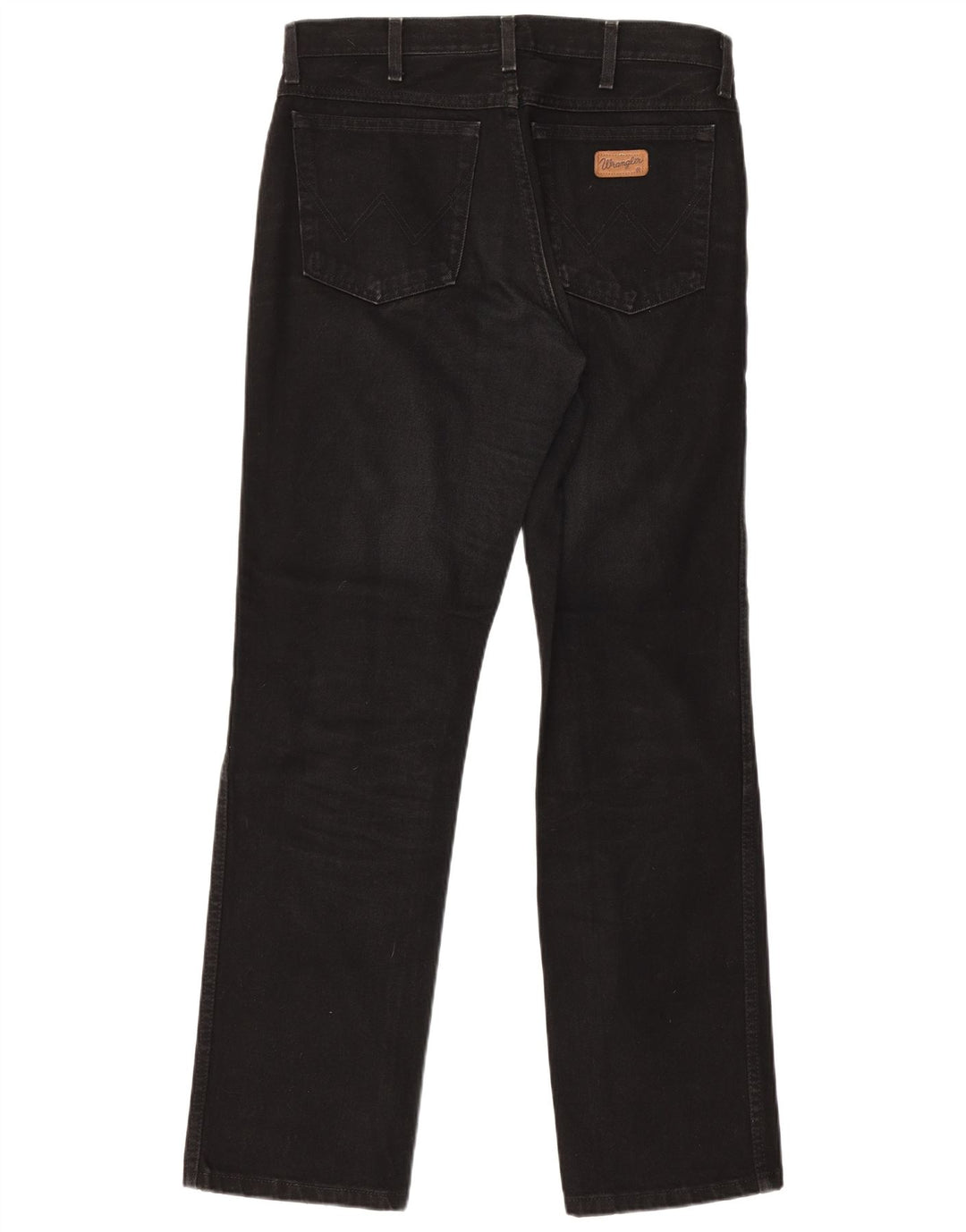 Jeans dritti Texas Wrangler da donna W33 L32 cotone nero