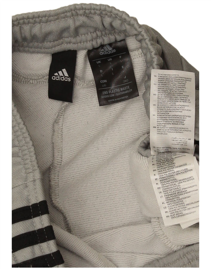 Pantaloni da tuta Adidas Aeroready da uomo grandi in poliestere grigio