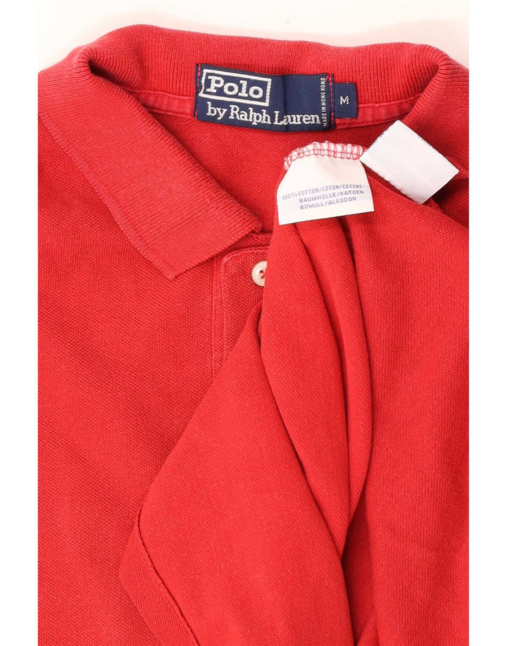Camicia da uomo Polo Ralph Lauren in cotone rosso medio