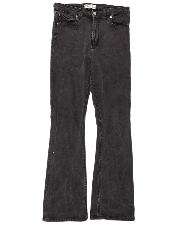 Jeans svasati da donna Zara EU 44 XL W34 L34 Grigio