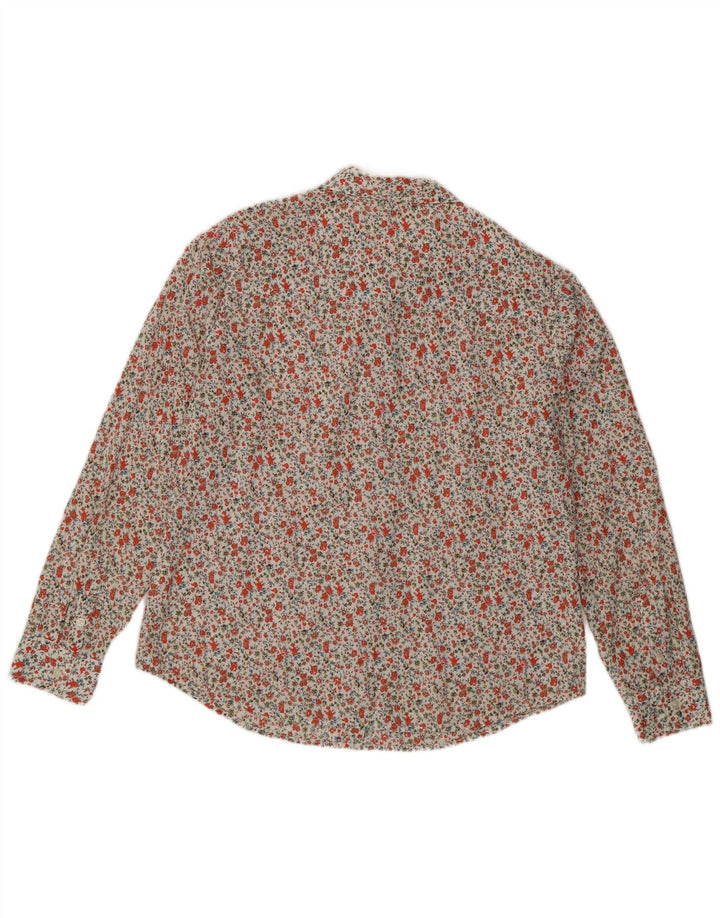 Camicia da donna Benetton UK 16 grande floreale multicolore