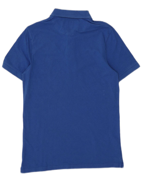 Polo da uomo Lyle & Scott piccola in cotone blu