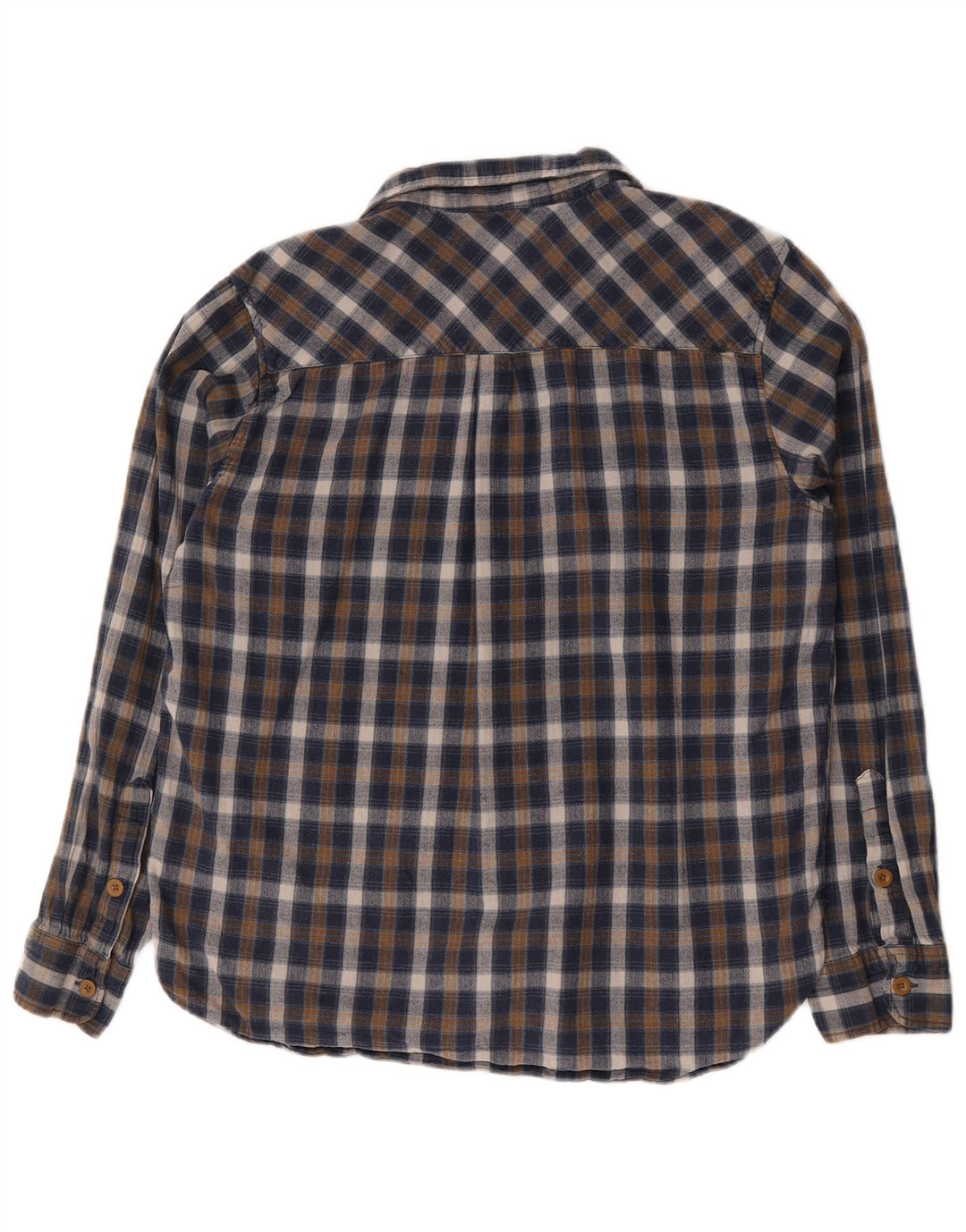 Camicia da uomo in flanella Mountain Warehouse XL in cotone a quadri blu