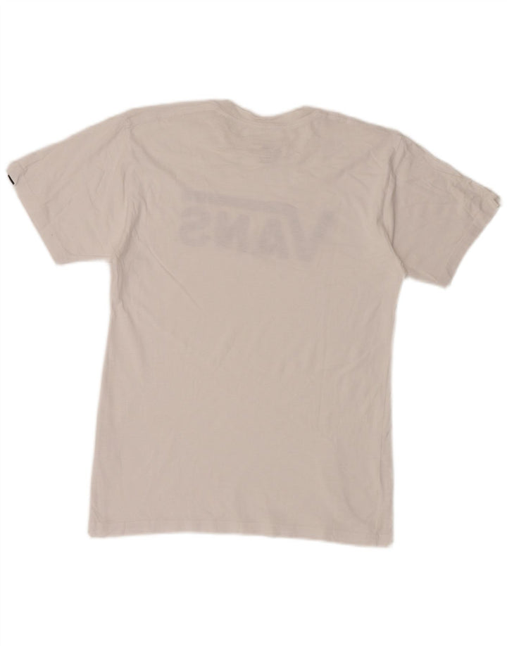 T-shirt grafica da uomo con vestibilità classica Vans, piccola, bianca