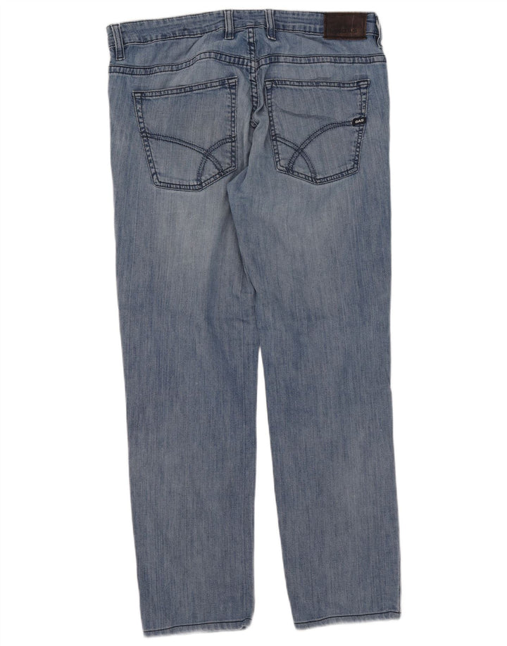Jeans dritti da uomo Gas W36 L29 cotone blu