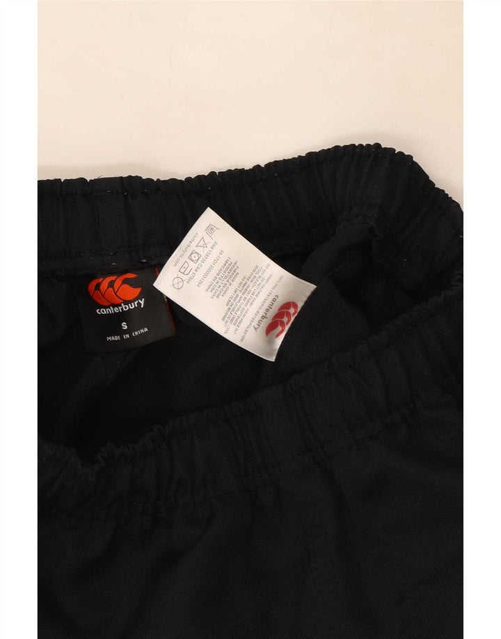 Pantaloncini sportivi da uomo Canterbury piccoli in poliestere nero