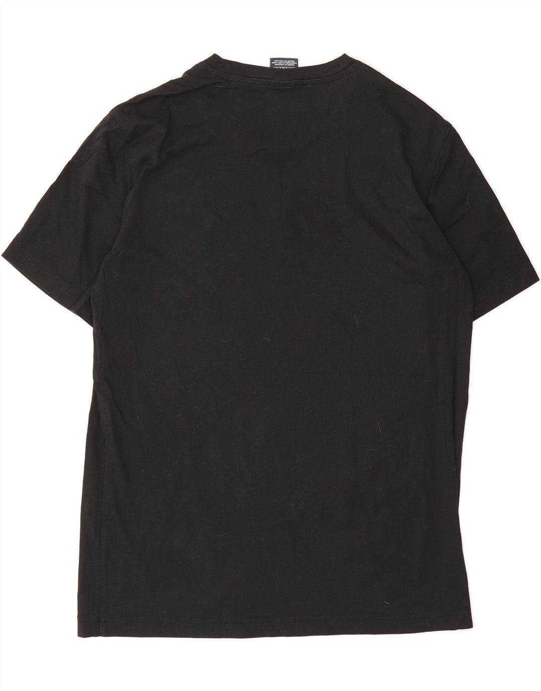 CHAMPION Mens Graphic T-Shirt Top Small Black Cotton Vintage Champion and Second-Hand Champion from Messina Hembry 
