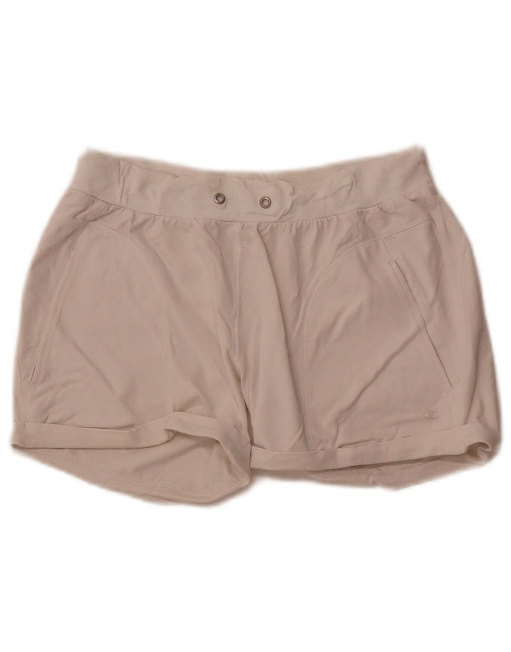 Pantaloncini sportivi Champion da donna Heritage Fit UK 12 Medium White