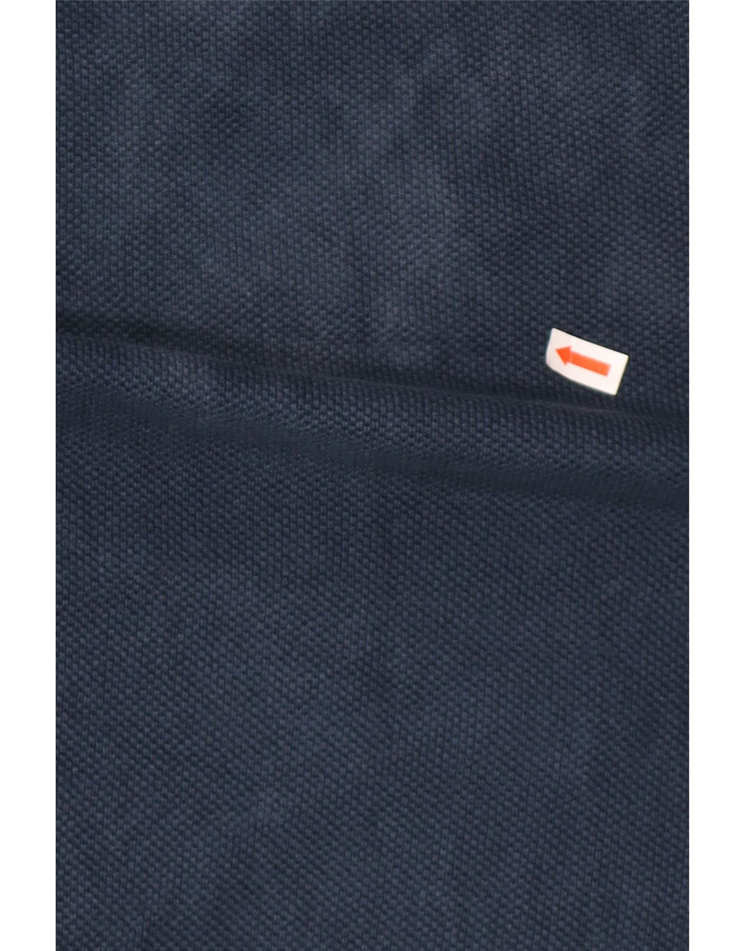 Maglione Zara da uomo a maniche corte con collo a polo blu navy medio