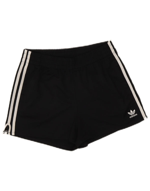 Pantaloncini sportivi Adidas da donna UK 10 piccoli poliestere nero