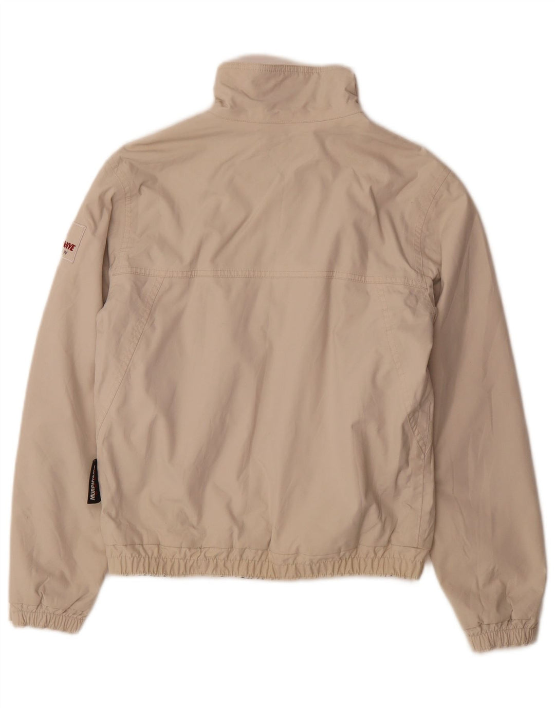Giubbotto bomber da uomo Murphy & Nye UK 36 piccolo in poliammide bianco sporco