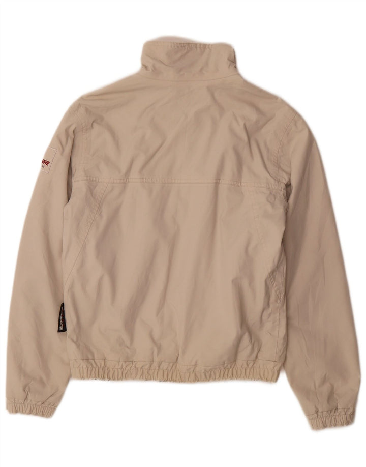 Giubbotto bomber da uomo Murphy & Nye UK 36 piccolo in poliammide bianco sporco