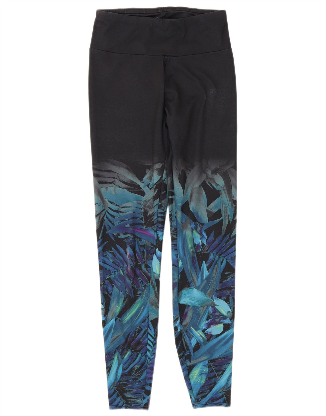 Leggings da donna Marks & Spencer UK 8 Small Poliestere floreale nero