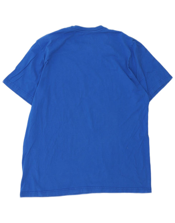 T-shirt grafica da uomo Nike Standard Fit UK 46/48 XL cotone blu