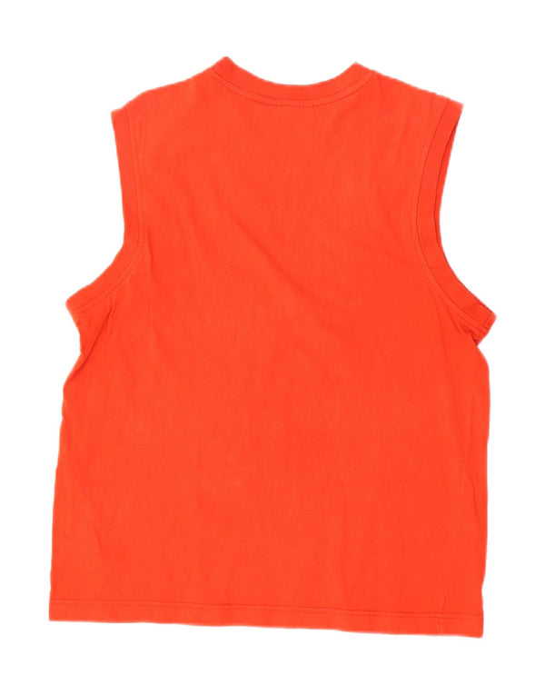 Canotta grafica da uomo Puma Large rossa in cotone