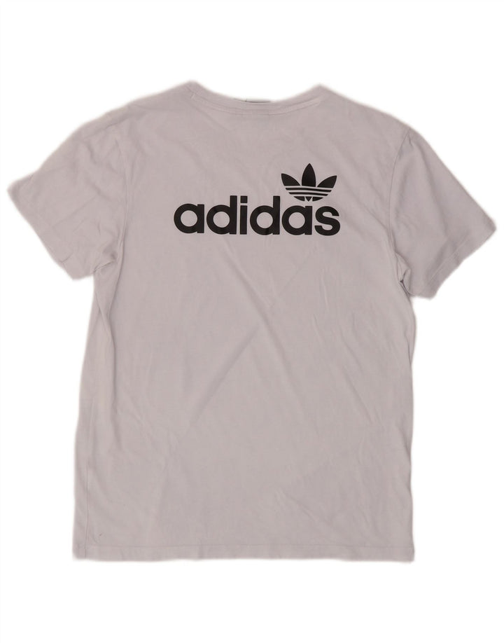 T-shirt grafica oversize da donna ADIDAS Top UK 6 XS Blu