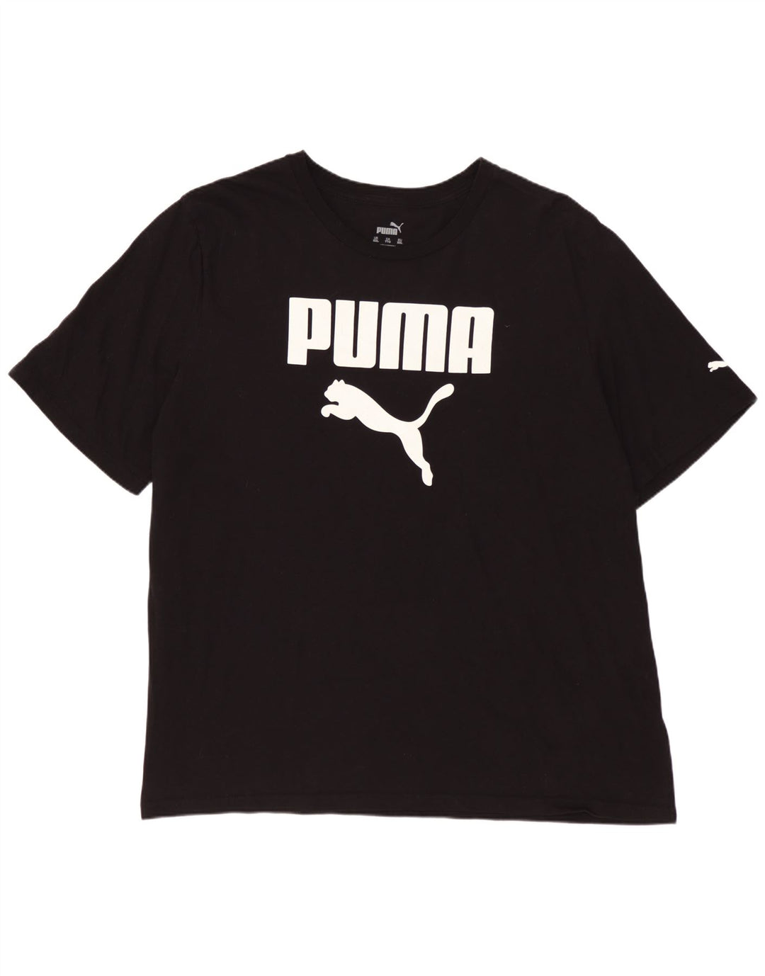T-shirt grafica da uomo PUMA Top 2XL cotone nero