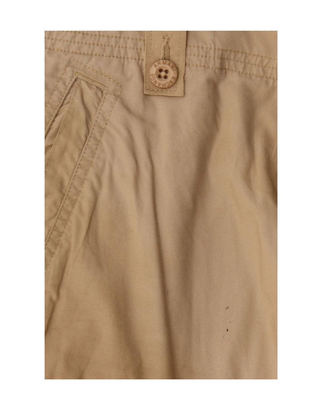 ARMANI EXCHANGE Pantaloncini cargo da uomo W32 Cotone beige medio