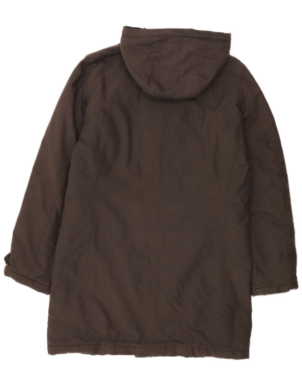 Cappotto imbottito con cappuccio da uomo Aspesi UK 36 Small Grigio Poliammide