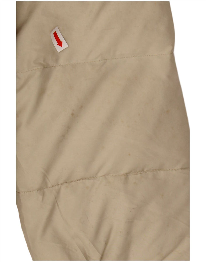 SERGIO TACCHINI Giubbotto Imbottito con Cappuccio Donna IT 42 Poliestere Beige Medio