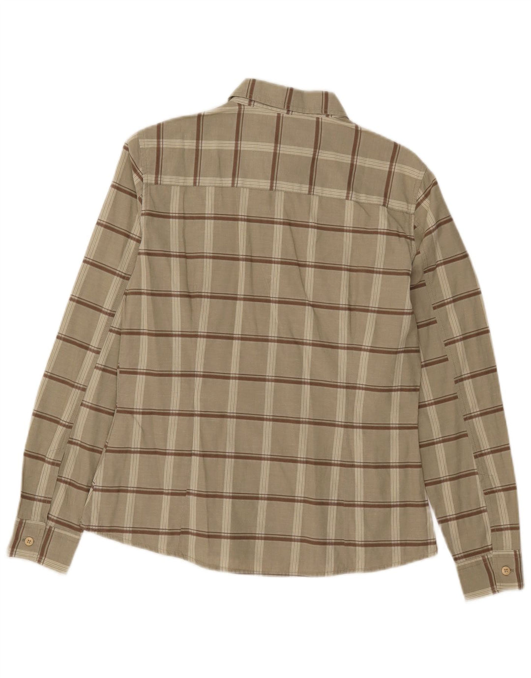 Camicia da donna Timberland UK 14 cotone a quadri kaki medio