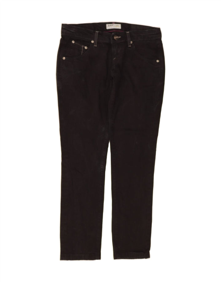 LEE Womens Lynn Narrow Slim Jeans W29 L28 Black Cotton Vintage Lee and Second-Hand Lee from Messina Hembry 