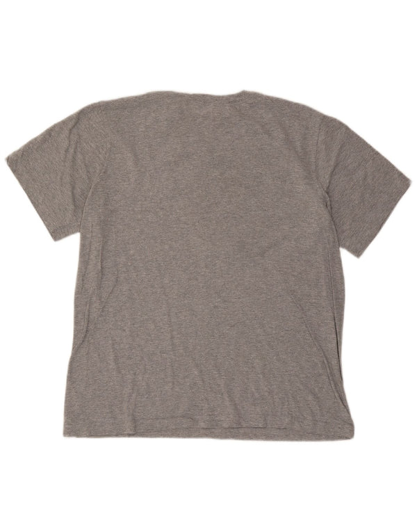 T-shirt da uomo Nike Top grigio medio chiazzato