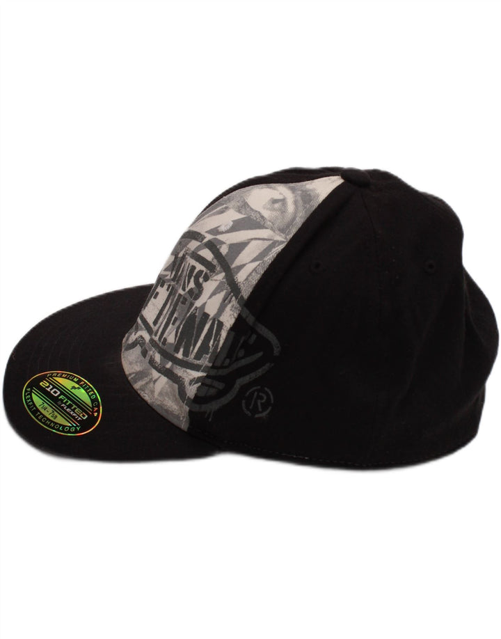 VANS Mens Graphic Baseball Cap Large/XL Black Acrylic Logo
