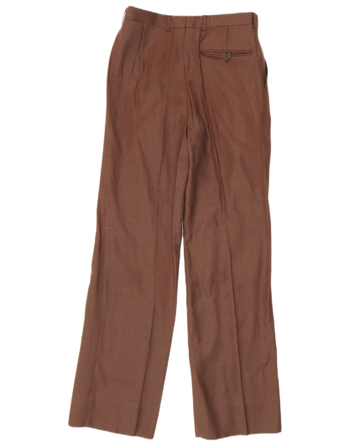 Pantaloni da abito con pedge da uomo Robin's IT 48 Medium W30 L32 Viscosa marrone