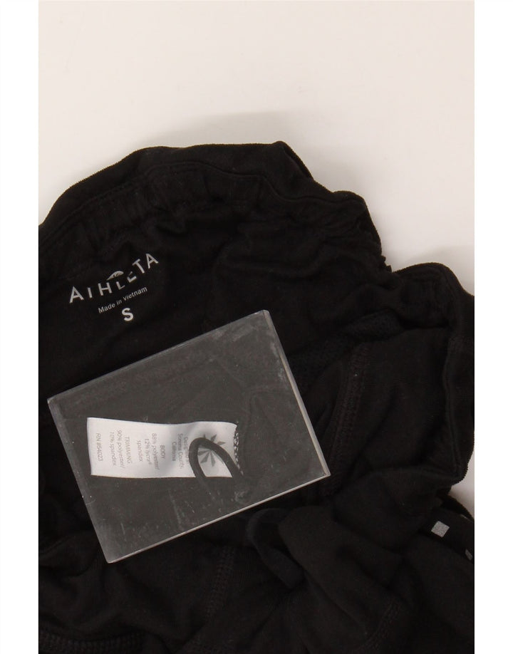 Leggings da donna ATHLETA UK 10 Piccolo poliestere geometrico nero