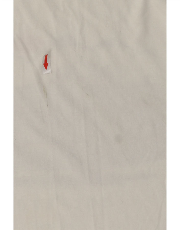 T-shirt grafica da uomo Saltrock Top piccola in cotone bianco