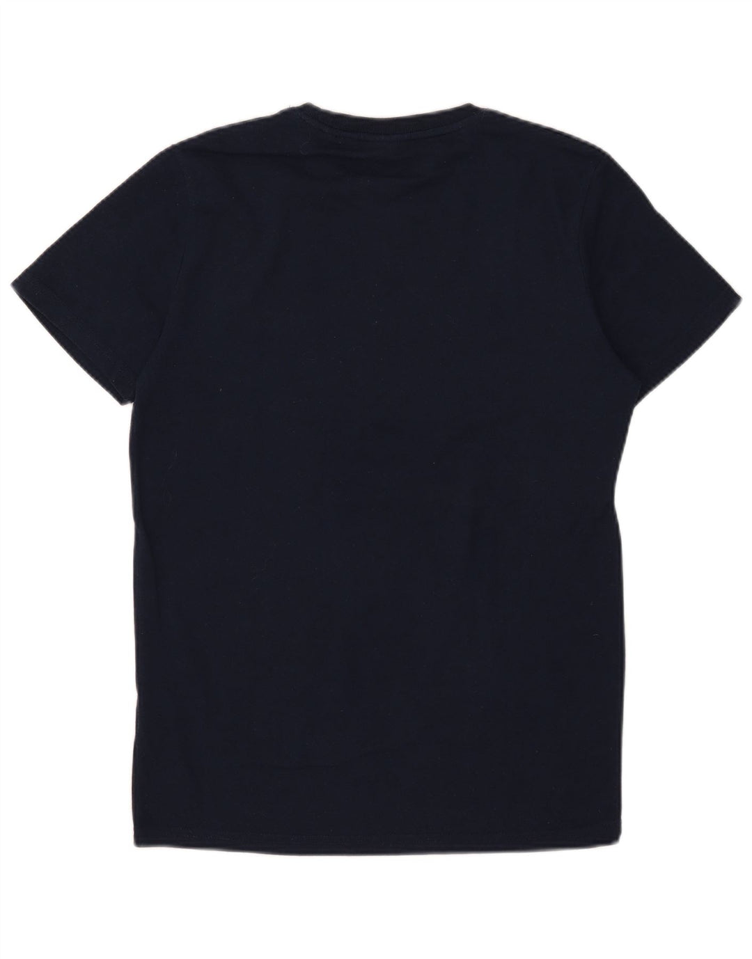 T-shirt grafica da uomo Superdry Top grande in cotone blu navy