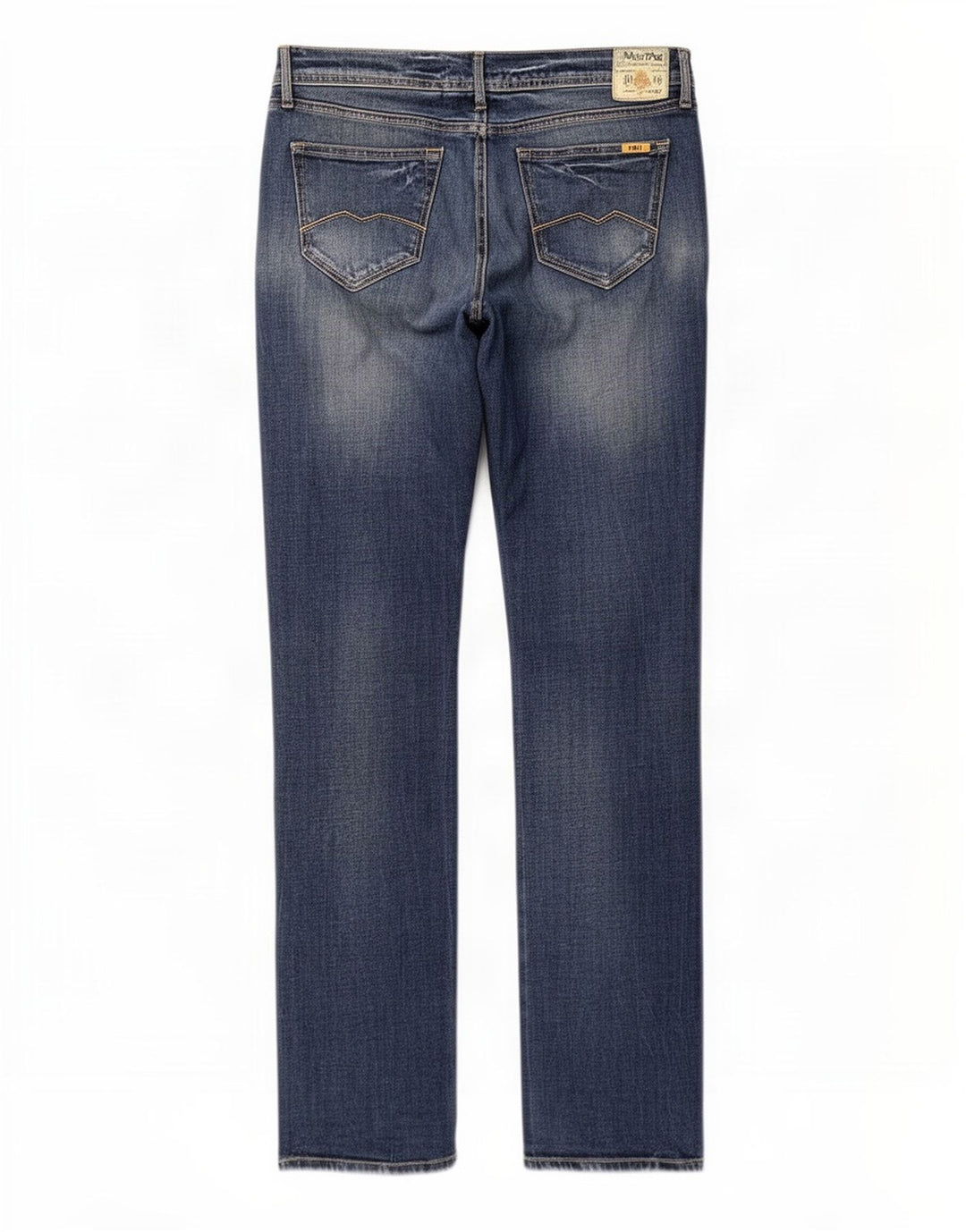 Jeans dritti da donna Meltin' Pot W34 L34 cotone blu