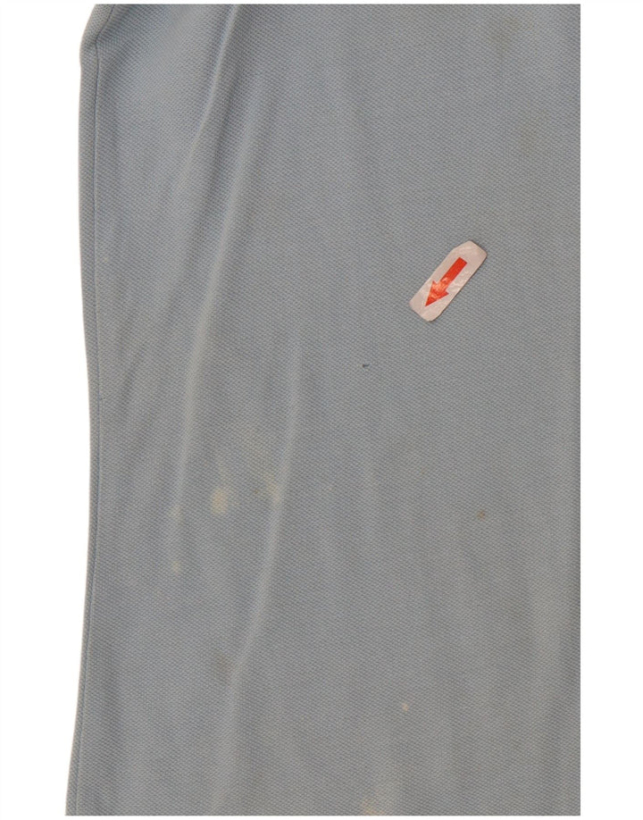 Polo Kappa da donna UK 12 blu medio in cotone