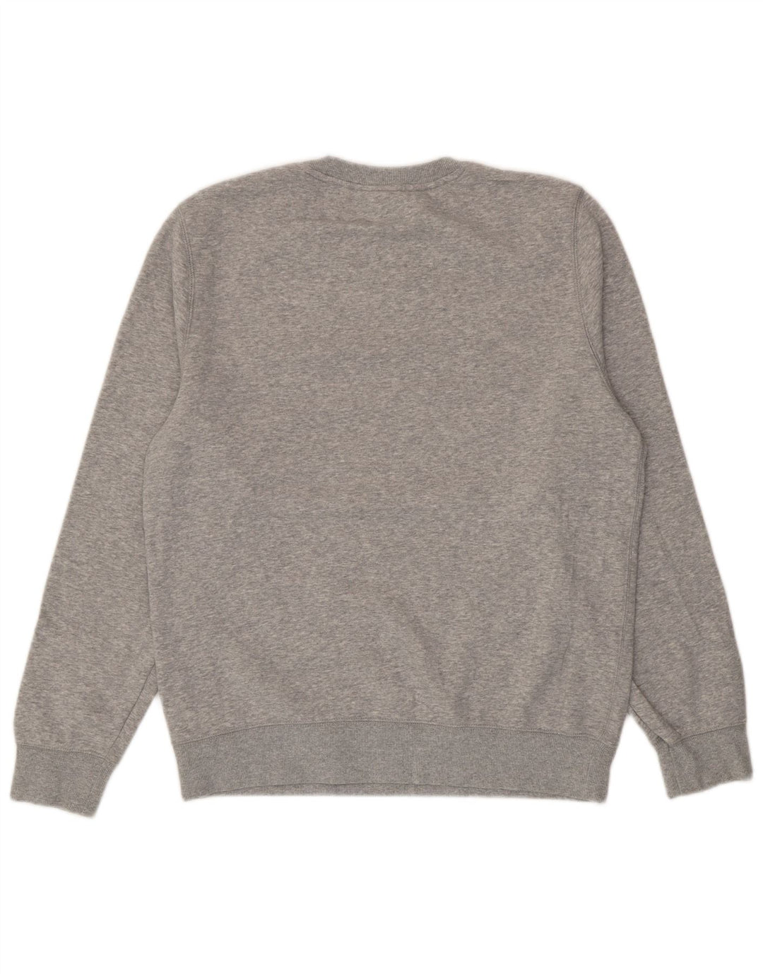Felpa grafica da uomo Champion, maglione grande, pelo di cammello chiazzato grigio