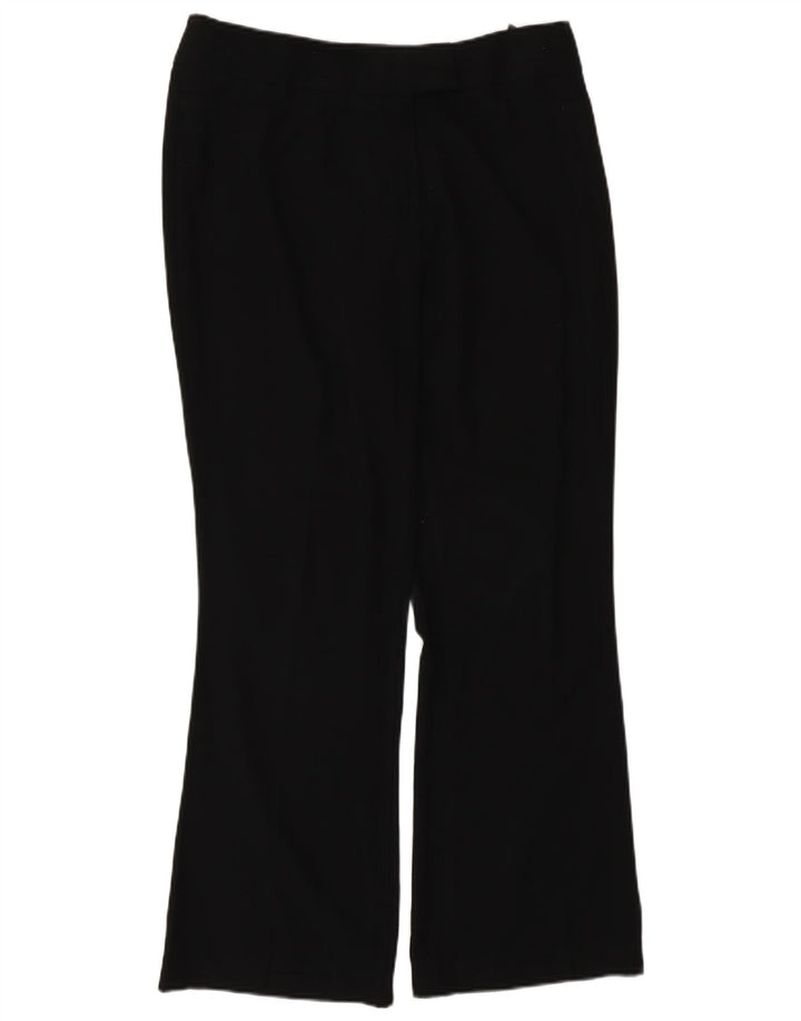 Pantaloni casual Bootcut da donna Marks & Spencer UK 12 Medio W30 L29 Nero