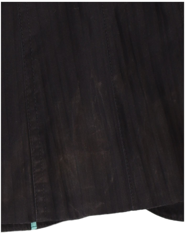 Giacca blazer a 2 bottoni Marks & Spencer da uomo UK 22 3XL cotone nero