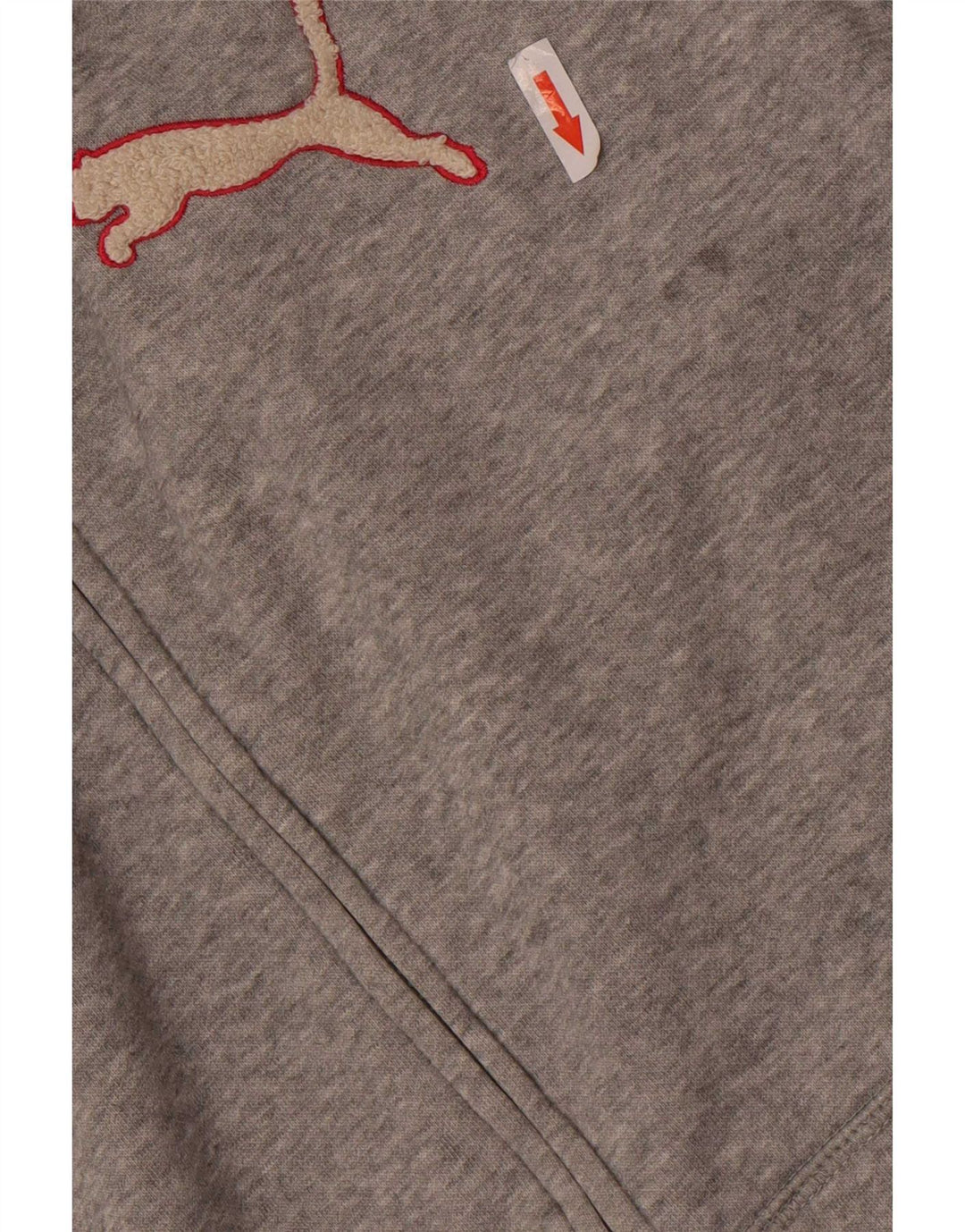 Felpa con cappuccio e zip da donna Puma UK 16 Large Grigio
