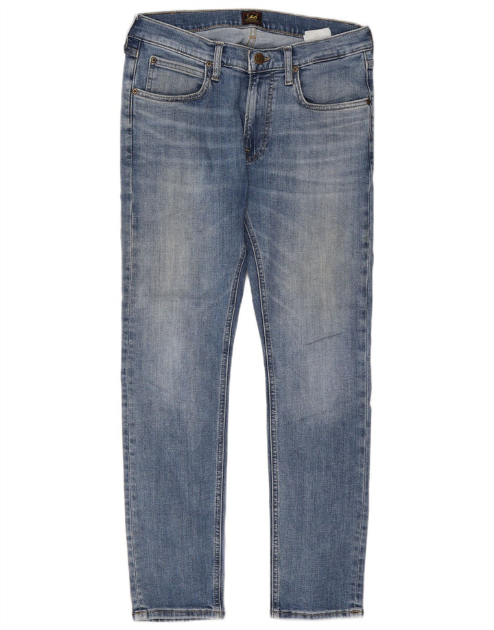 Jeans slim da donna Lee W32 L30 cotone blu