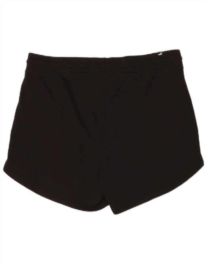 Pantaloncini sportivi da uomo Puma 2XL cotone nero