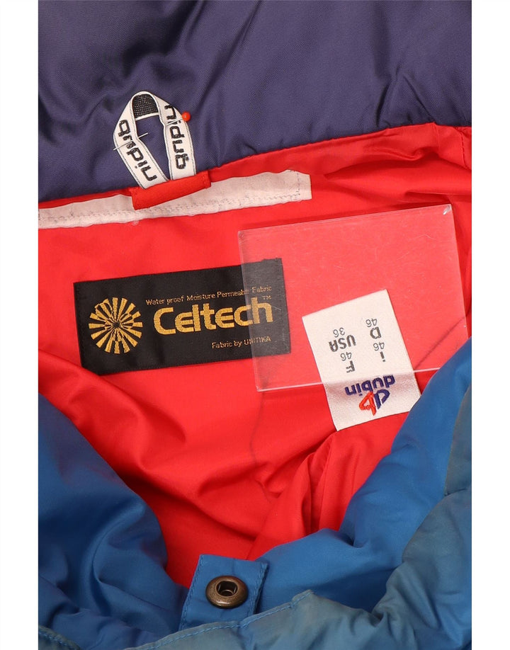 Giacca da sci da uomo dal taglio ampio Dubin IT 46 Small Rosso Colourblock Poliestere