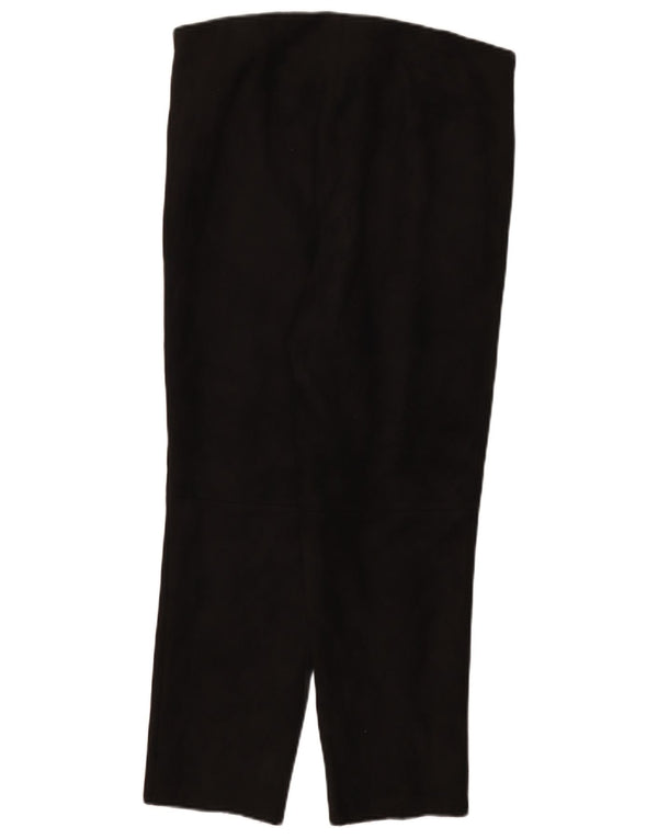 Pantaloni corti slim da donna Zara 2XL W34 L26 poliestere nero